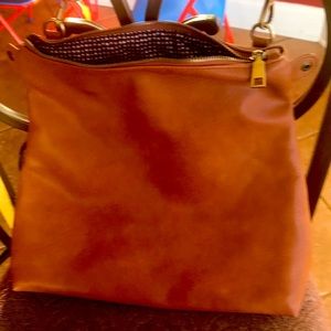 Brown handbag
